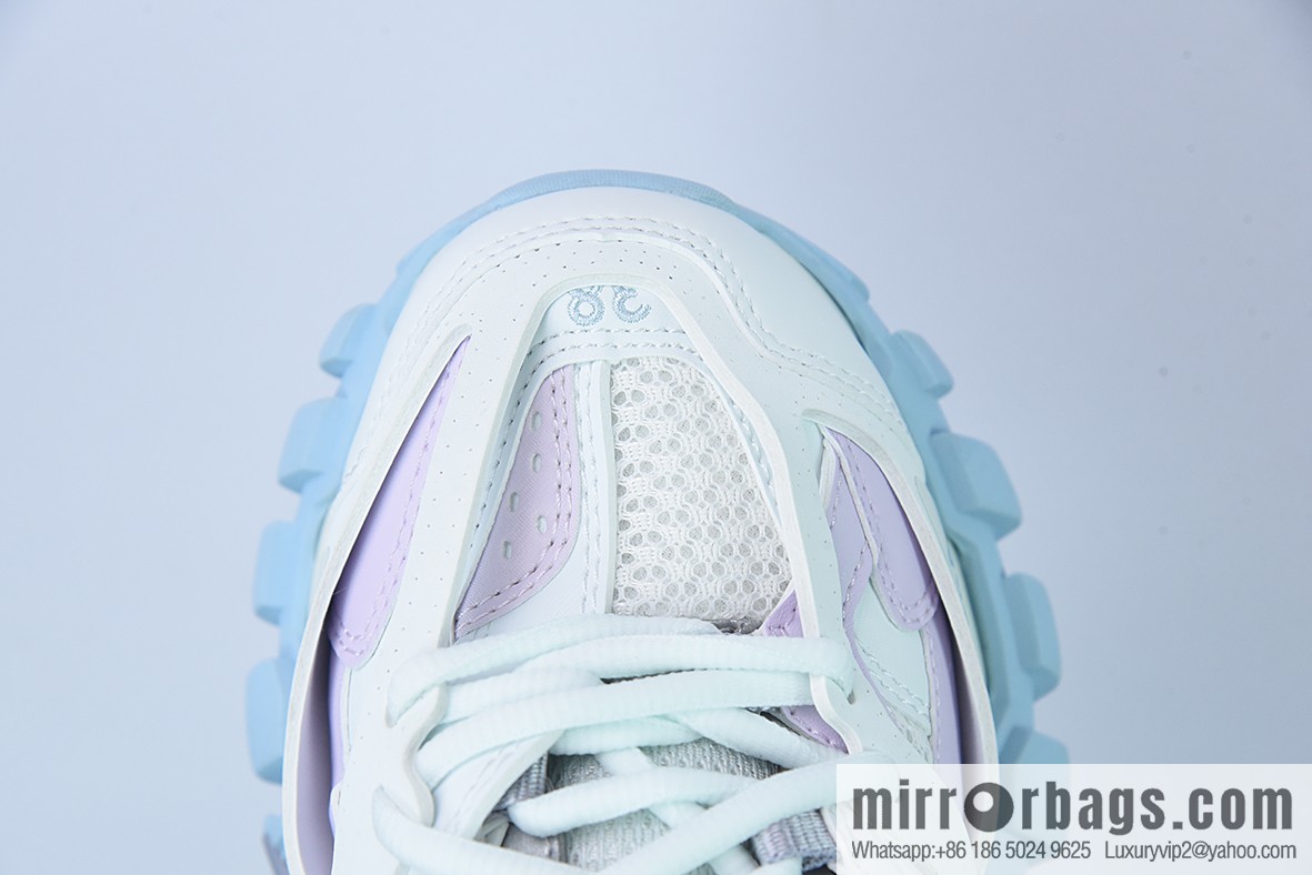 Balenciaga Balenciaga, Half Slippers Track Sneaker DD Balenciaga three generations, outdoor concept Vintage dad shoes