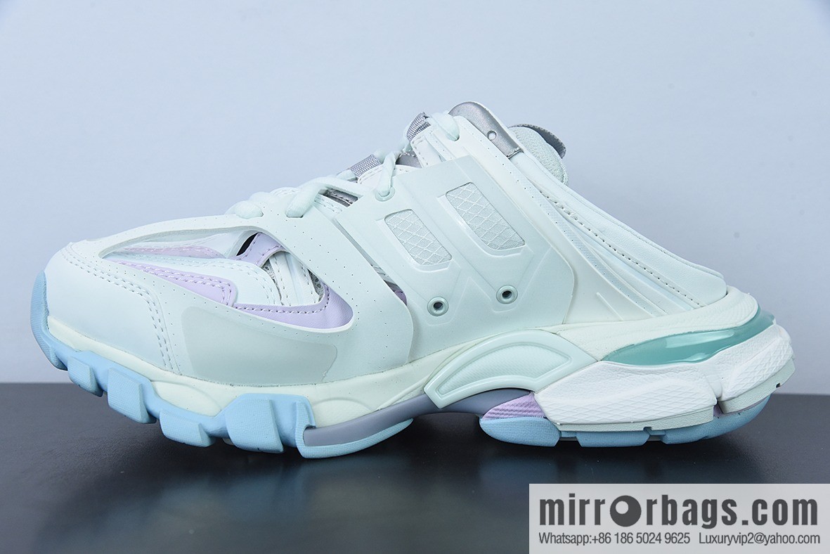 Balenciaga Balenciaga, Half Slippers Track Sneaker DD Balenciaga three generations, outdoor concept Vintage dad shoes