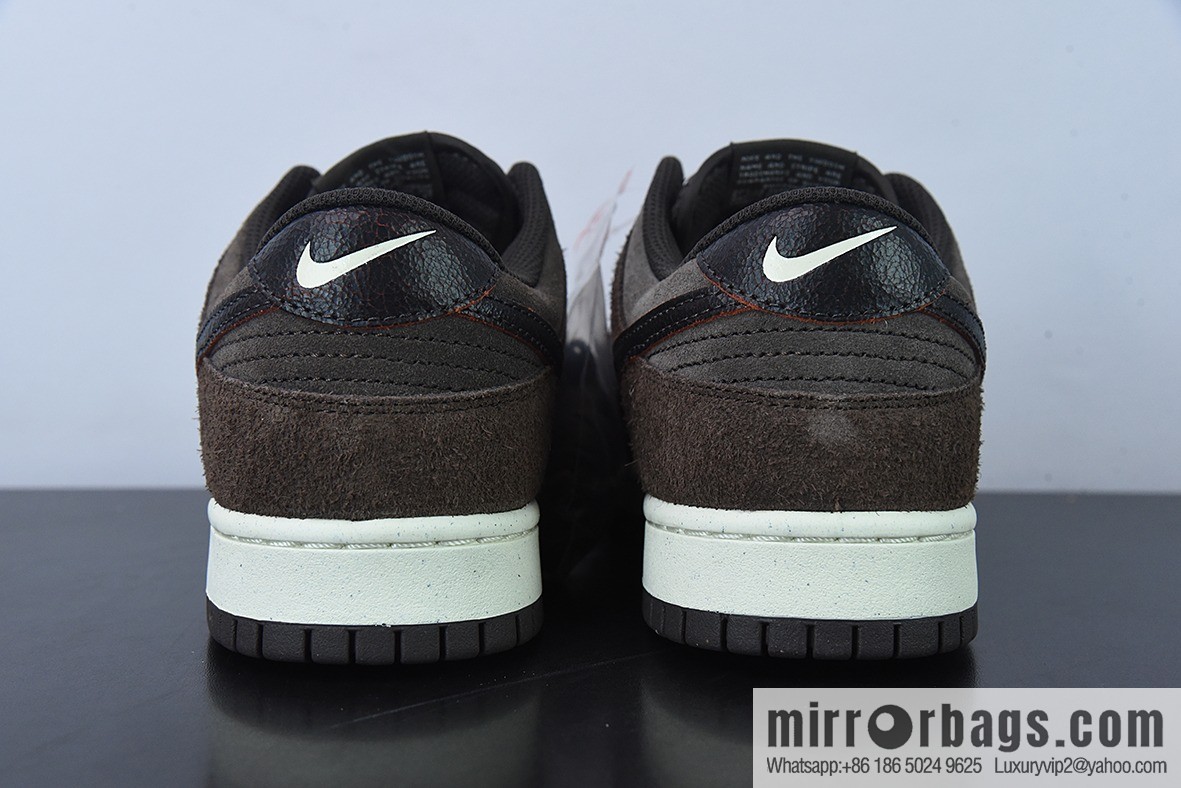 H05G4 pure original Nk Dunk Low Retro mocha brown SB low-top sports and leisure shoes, item number: DQ8801-200