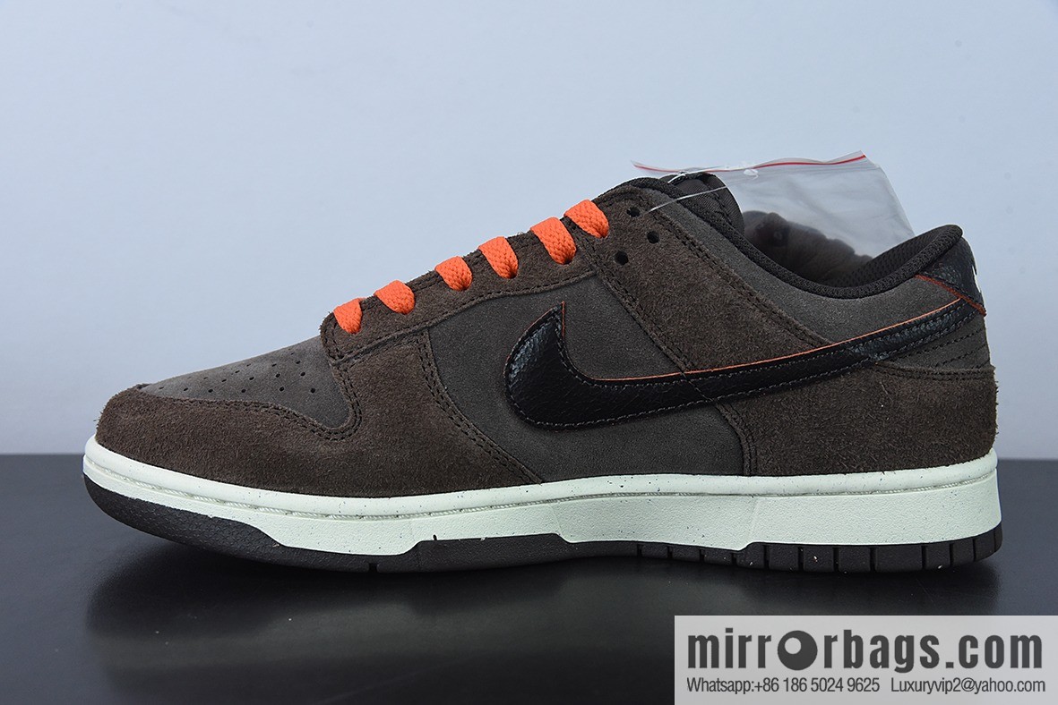 H05G4 pure original Nk Dunk Low Retro mocha brown SB low-top sports and leisure shoes, item number: DQ8801-200