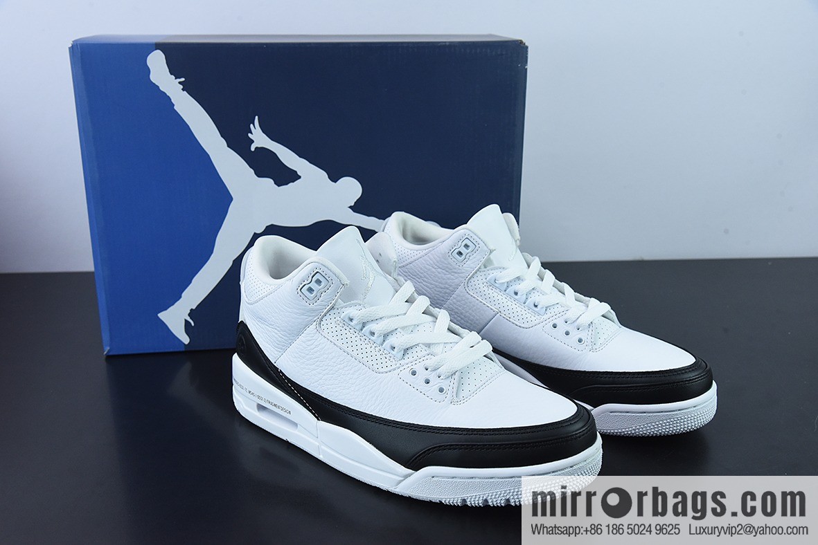 Fragment Design x Air Jordan 3 Retro AJ3 Hiroshi Fujiwara Lightning Men's sneakers DA3595-100