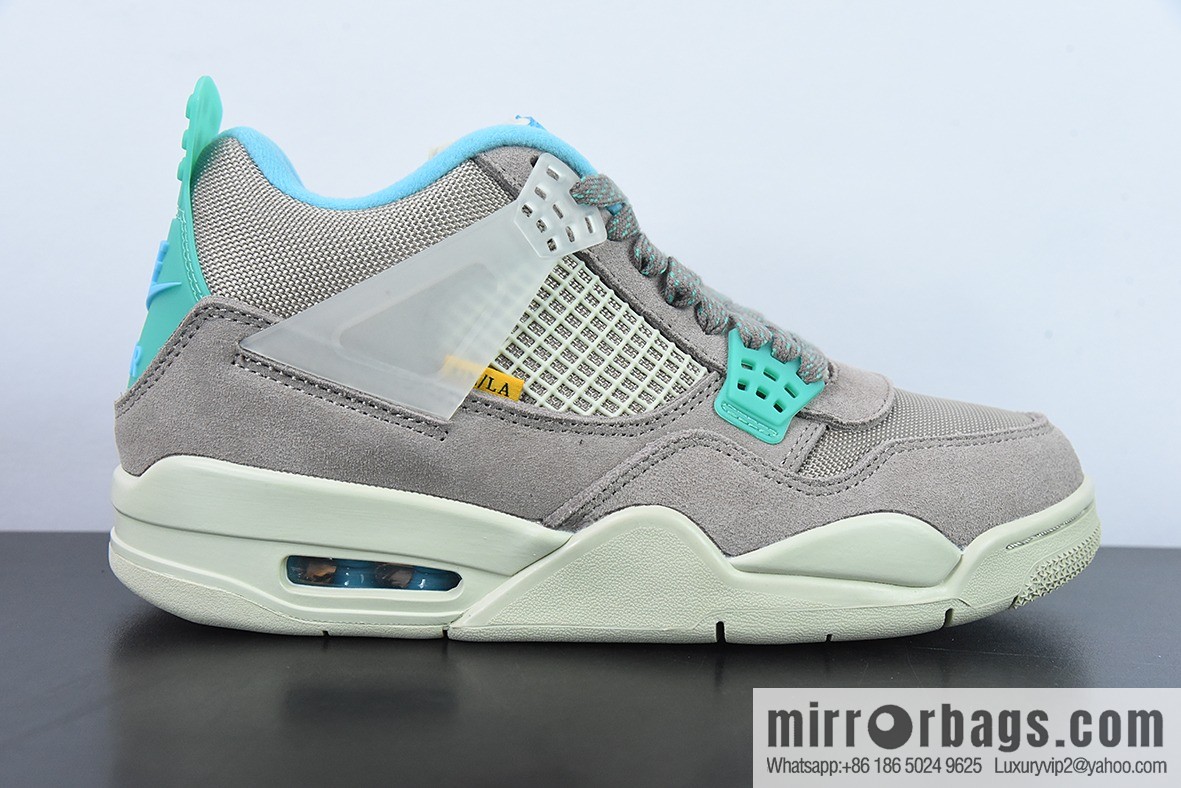 Air Jordan 4 AJ4 gray-green Union LA joint 30th anniversary sneakers item number: DJ5718 242