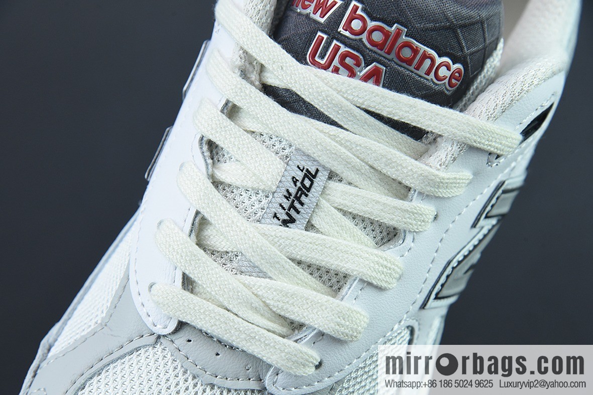 Pure original NB Vintage running shoes/beige 3M reflective, new version, presidential jogging shoes, item number: M990AL3
