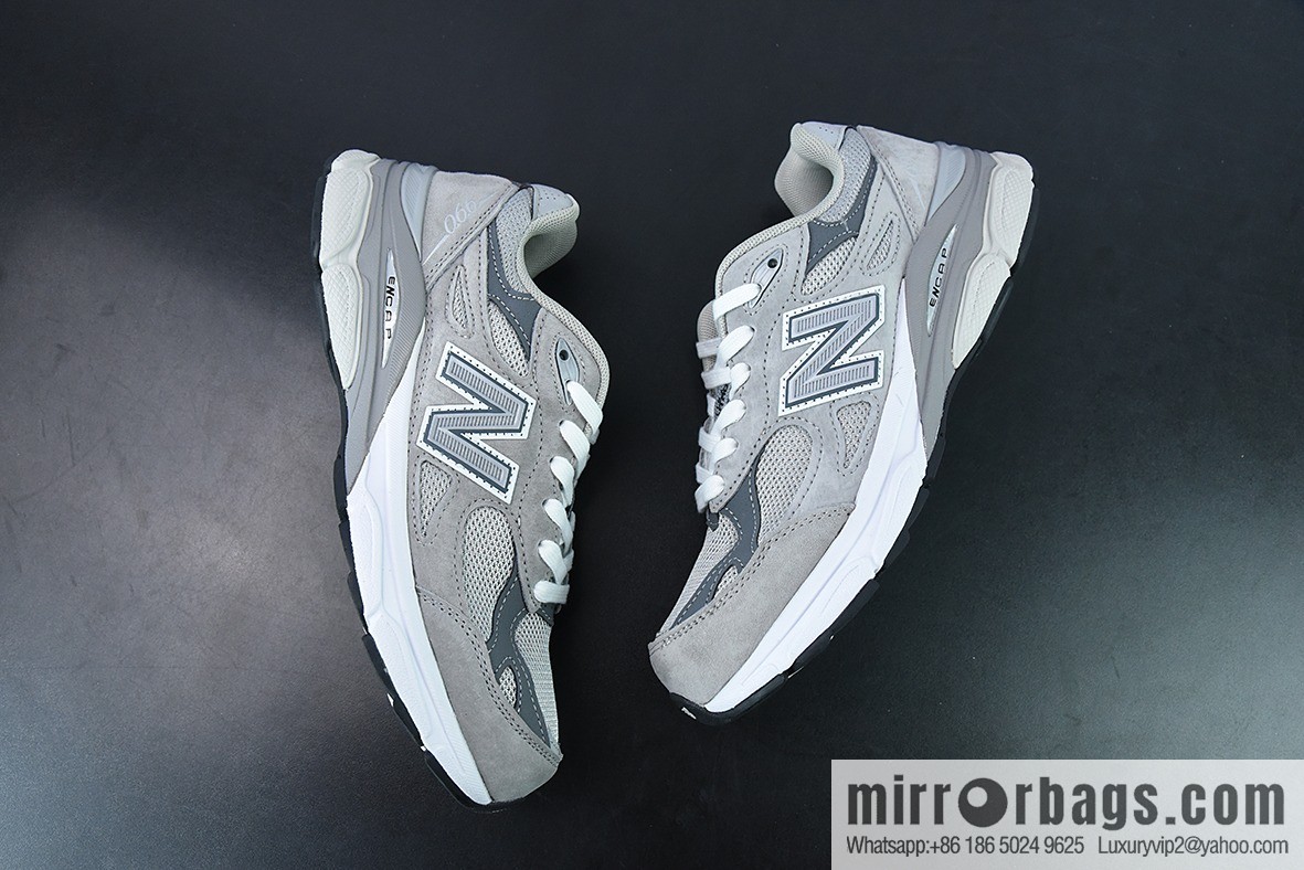 New Balance 990 V3 white gray, American official Vintage leisure sports jogging shoes item number: M990GY3