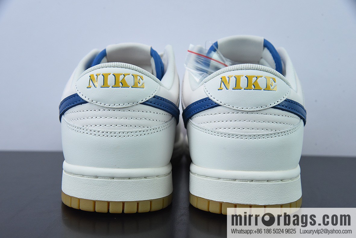 W09S4 pure original NK Dunk Low Retro Bai Lan low-top Unisex sneakers of the same style item number: DX3198