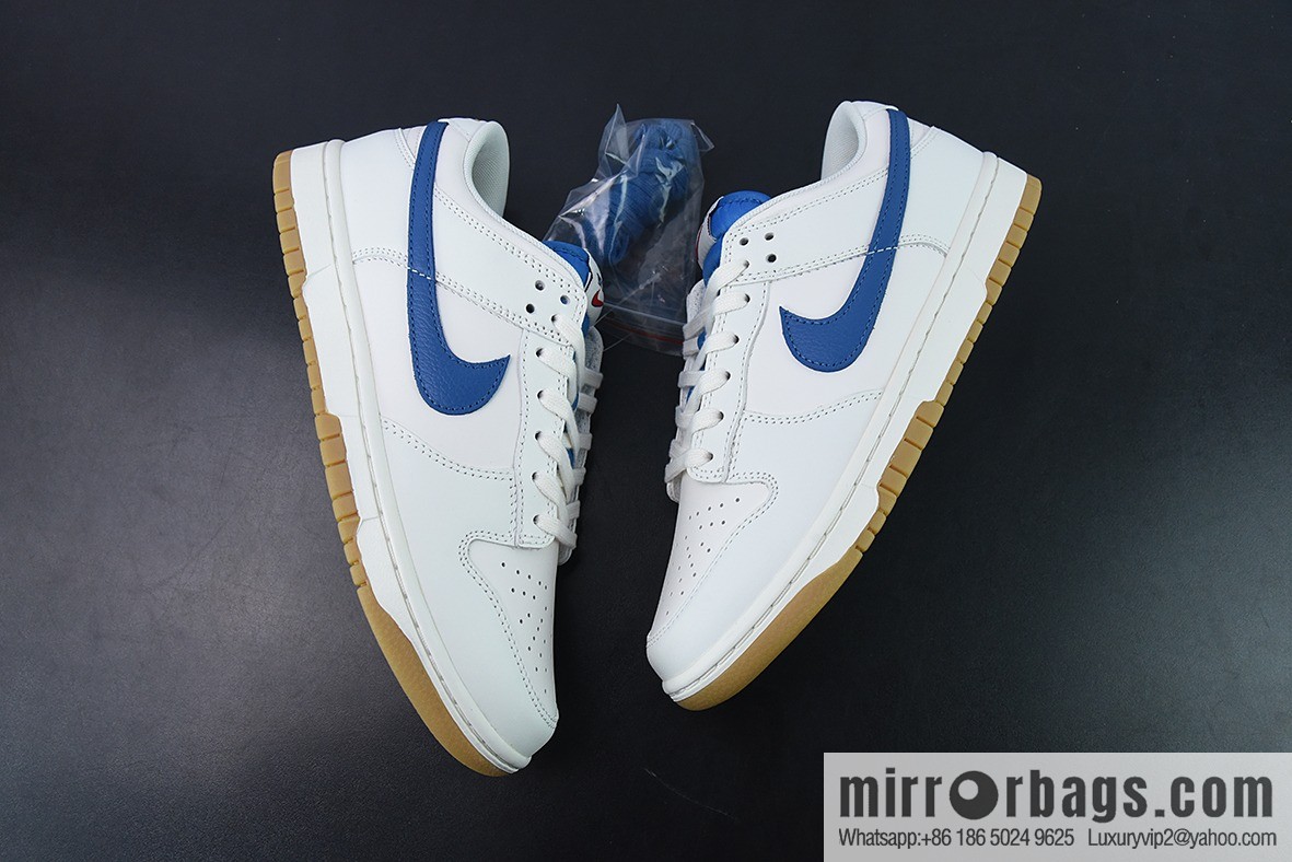 W09S4 pure original NK Dunk Low Retro Bai Lan low-top Unisex sneakers of the same style item number: DX3198