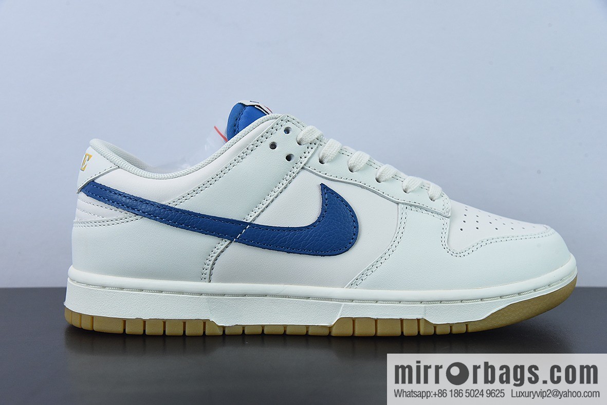 W09S4 pure original NK Dunk Low Retro Bai Lan low-top Unisex sneakers of the same style item number: DX3198