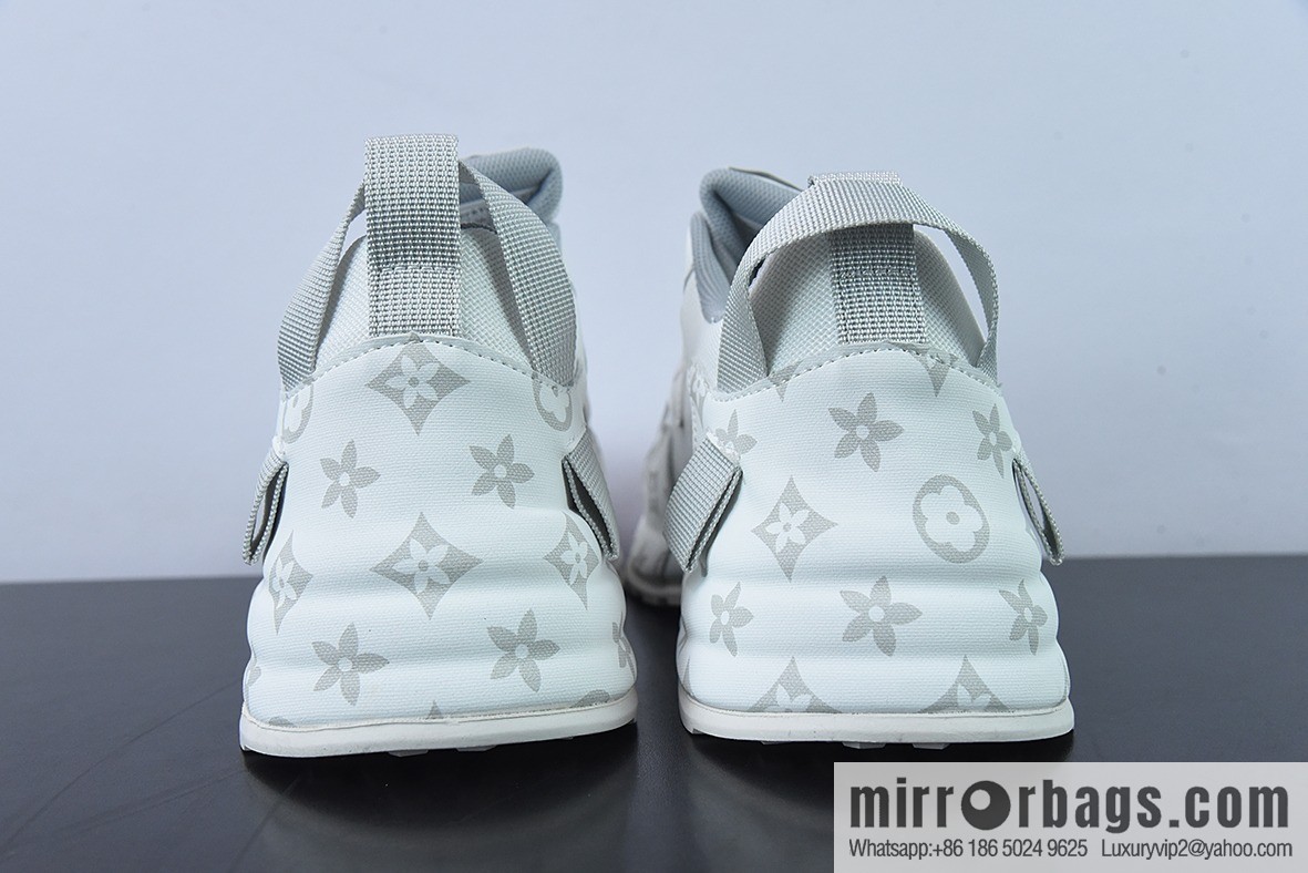 LV/Louis Vuitton 2021ss early spring new LV Trainer latest color scheme sneakers