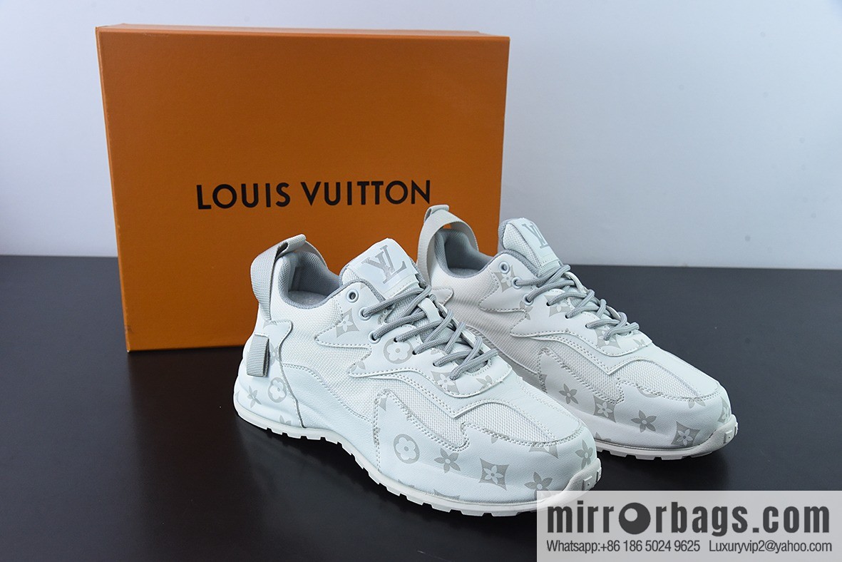LV/Louis Vuitton 2021ss early spring new LV Trainer latest color scheme sneakers