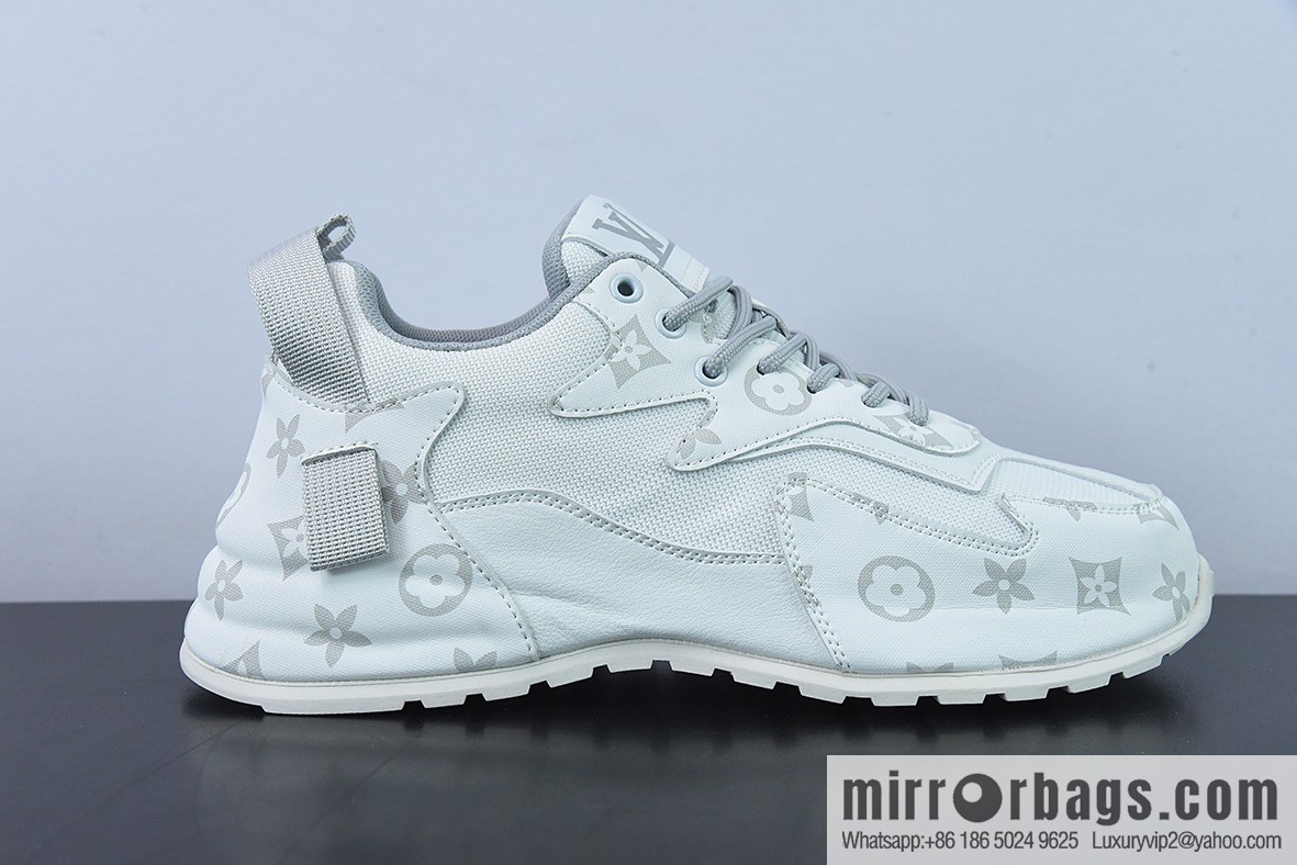 LV/Louis Vuitton 2021ss early spring new LV Trainer latest color scheme sneakers