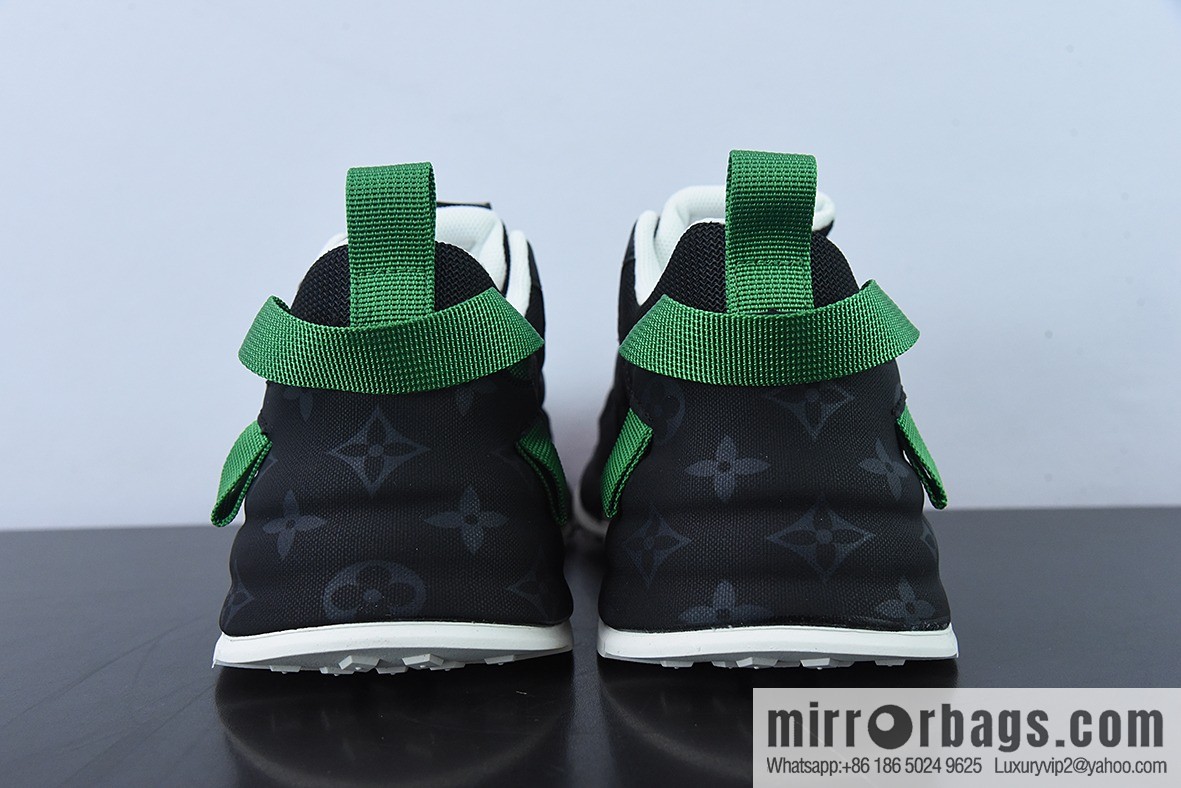 LV/Louis Vuitton 2021ss early spring new LV Trainer latest color scheme sneakers
