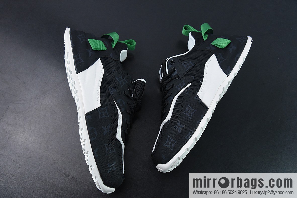 LV/Louis Vuitton 2021ss early spring new LV Trainer latest color scheme sneakers