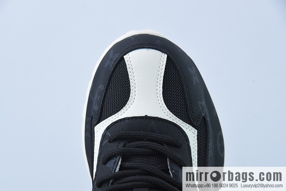 LV/Louis Vuitton 2021ss early spring new LV Trainer latest color scheme sneakers