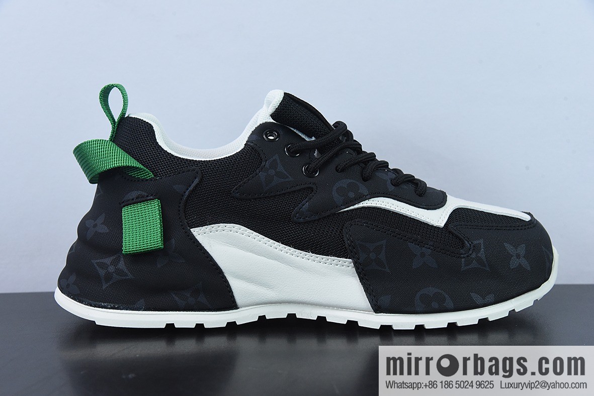 LV/Louis Vuitton 2021ss early spring new LV Trainer latest color scheme sneakers
