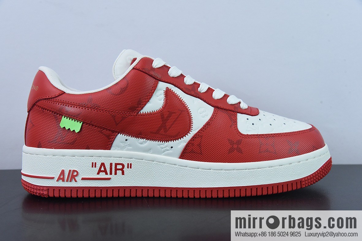 LVx Nk Air Force 1 Low Louis Vuitton Donkey LV Joint, Air Force One Low Top Sneakers