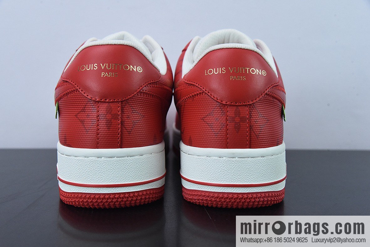 LVx Nk Air Force 1 Low Louis Vuitton Donkey LV Joint, Air Force One Low Top Sneakers