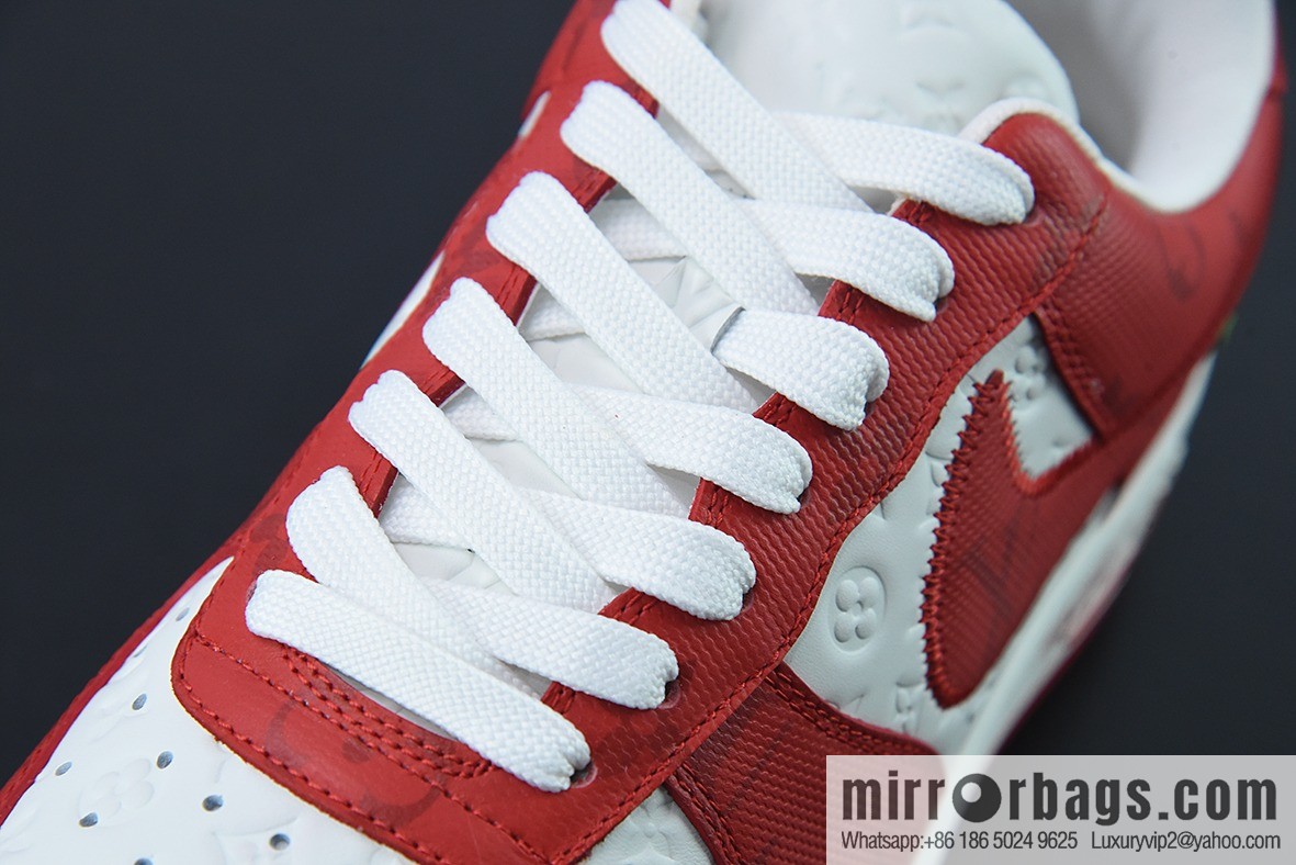 LVx Nk Air Force 1 Low Louis Vuitton Donkey LV Joint, Air Force One Low Top Sneakers