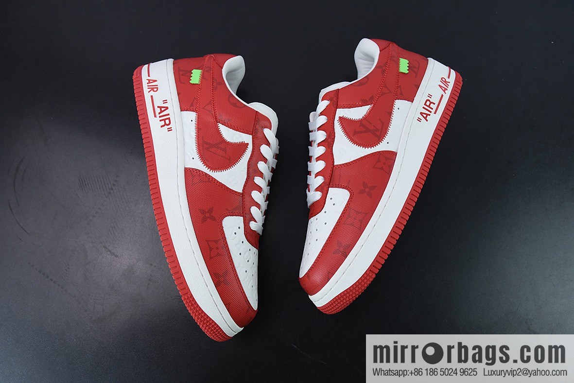 LVx Nk Air Force 1 Low Louis Vuitton Donkey LV Joint, Air Force One Low Top Sneakers