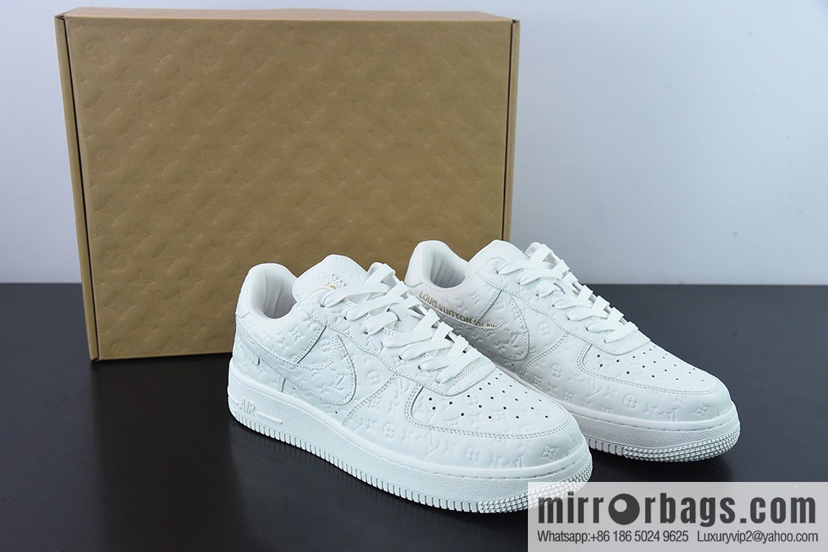 LVx Nk Air Force 1 Low Louis Vuitton Donkey LV Joint, Air Force One Low Top Sneakers