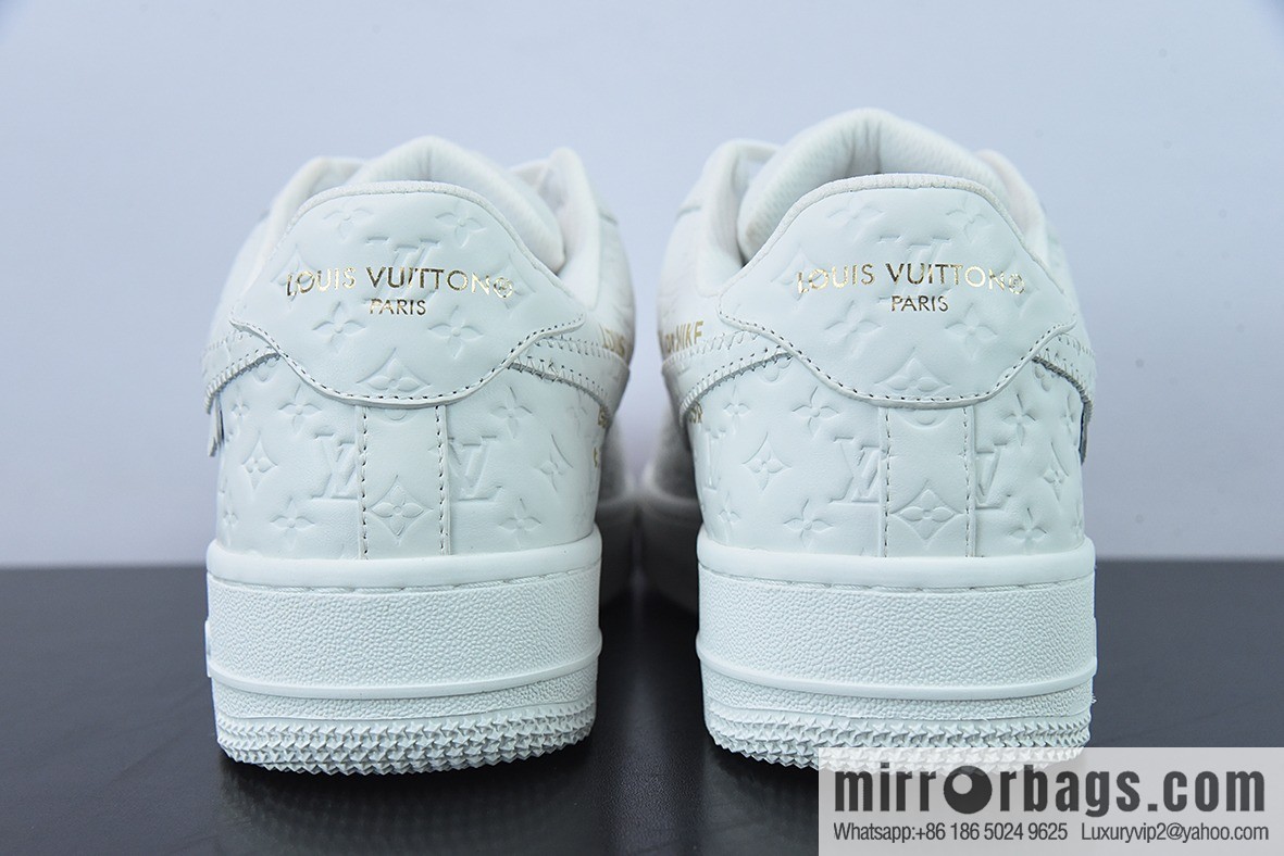 LVx Nk Air Force 1 Low Louis Vuitton Donkey LV Joint, Air Force One Low Top Sneakers