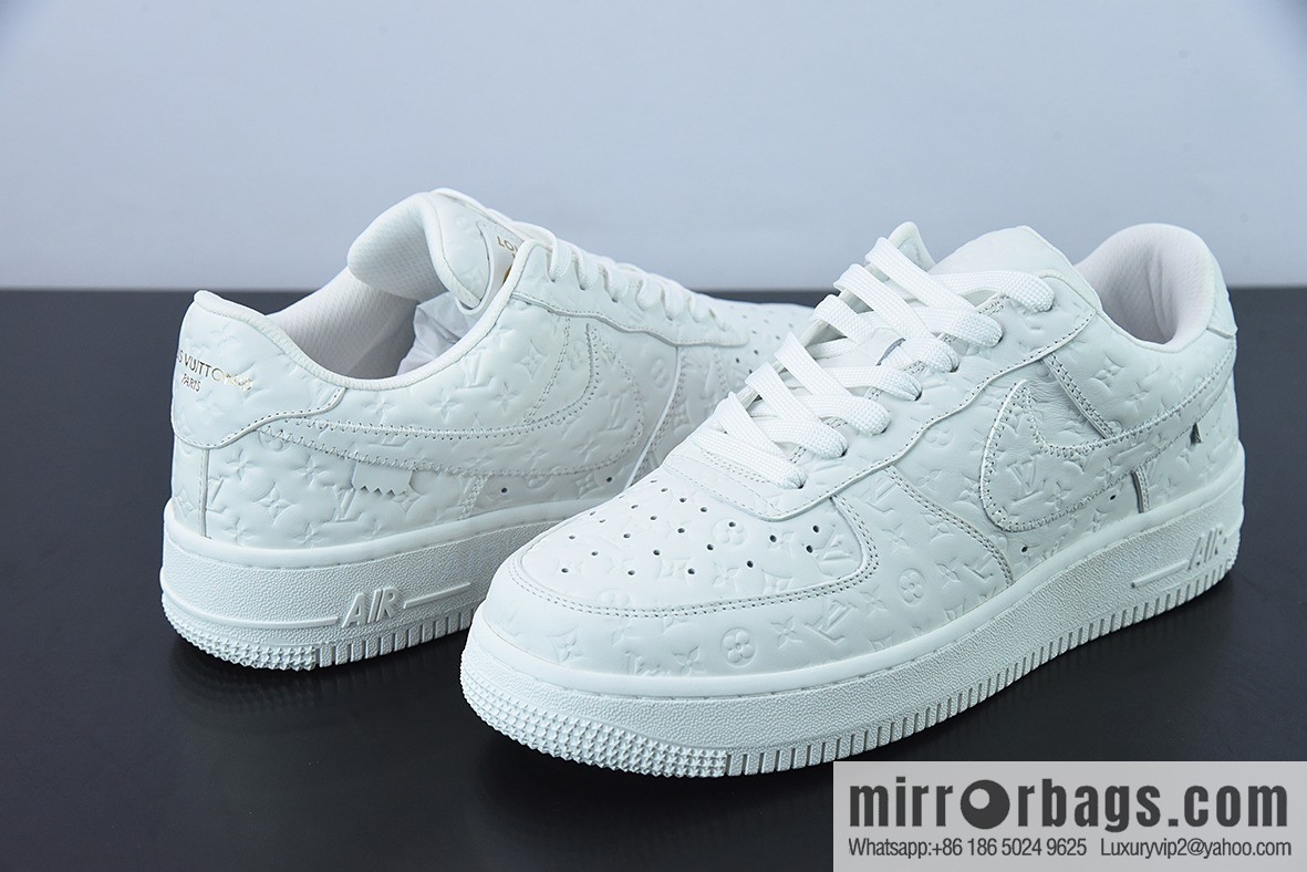 LVx Nk Air Force 1 Low Louis Vuitton Donkey LV Joint, Air Force One Low Top Sneakers