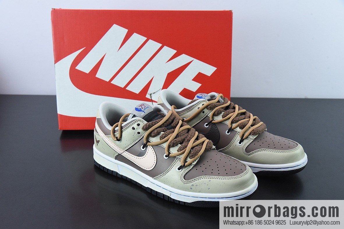 NBA x NK Dunk Low deconstruction, old-fashioned, desert wasteland, angel demon low-top men's sneakers SKU: DD3363-002