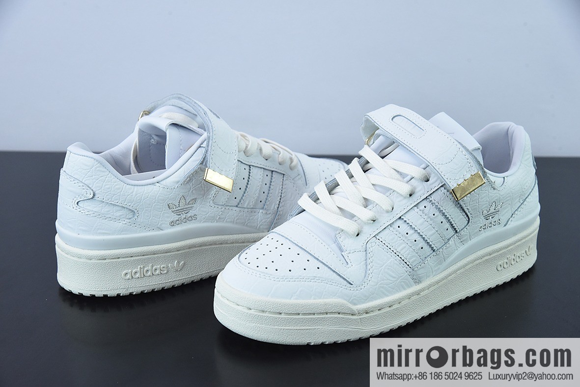 AD Originals Forum 84 Low White Snake Unisex sneakers HP5551