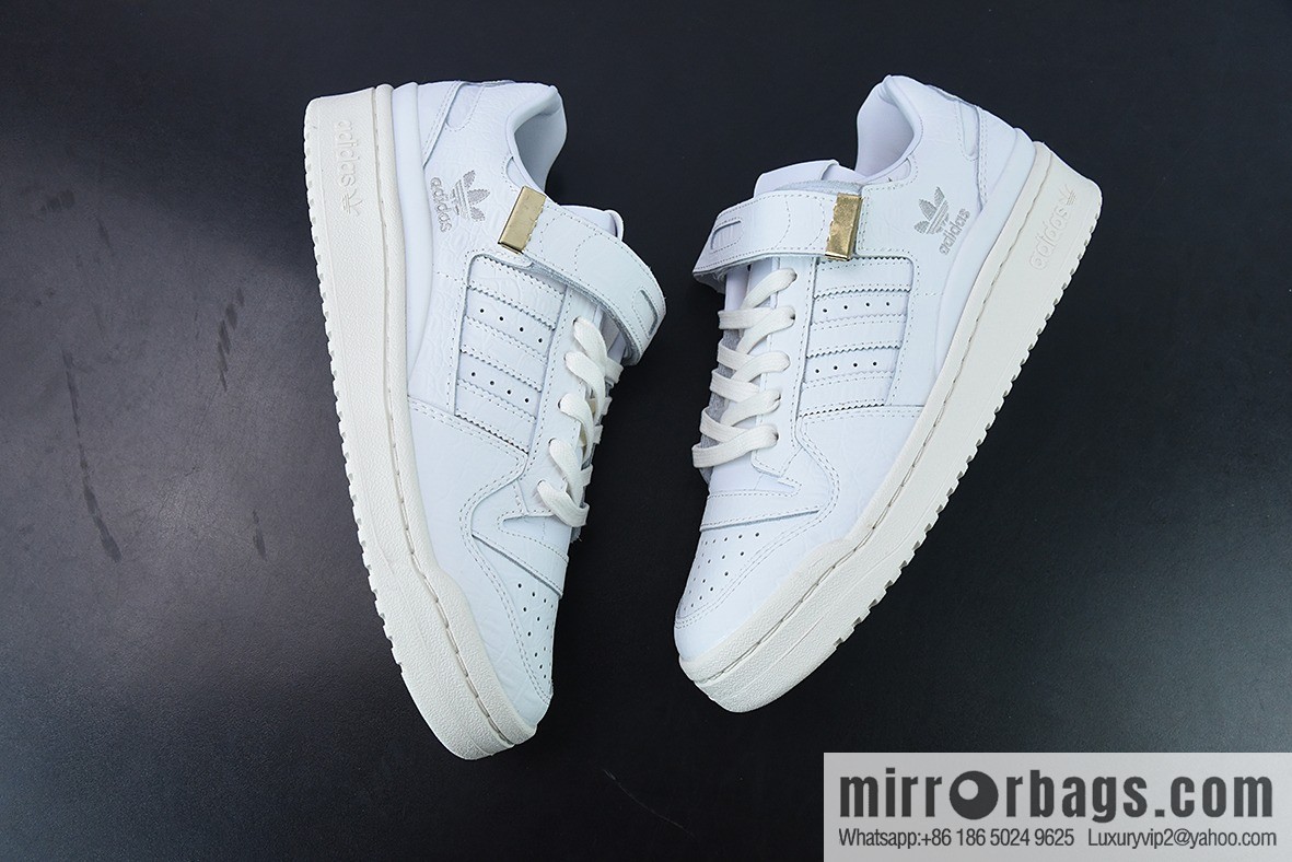 AD Originals Forum 84 Low White Snake Unisex sneakers HP5551