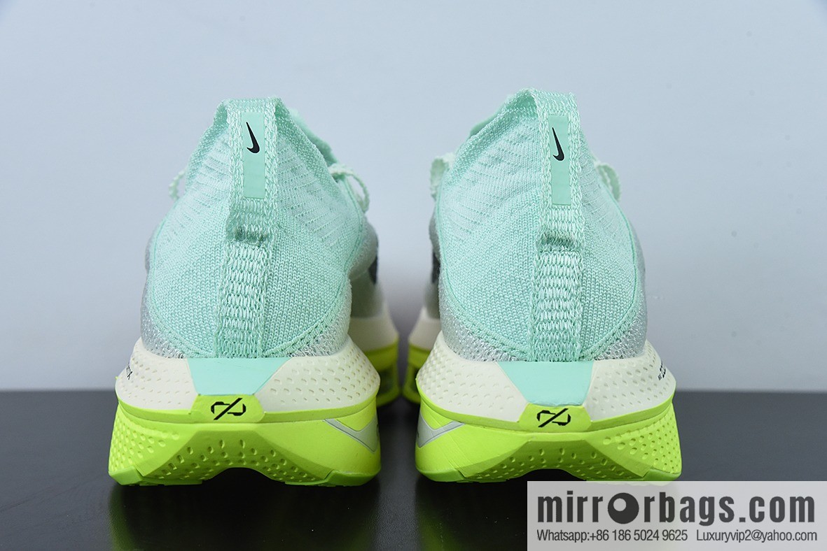 Nike Air Zoom Alphafly NEXT% 2 Proto Marathon 3.0 high performance running shoes/white and green mint green DV9422-300