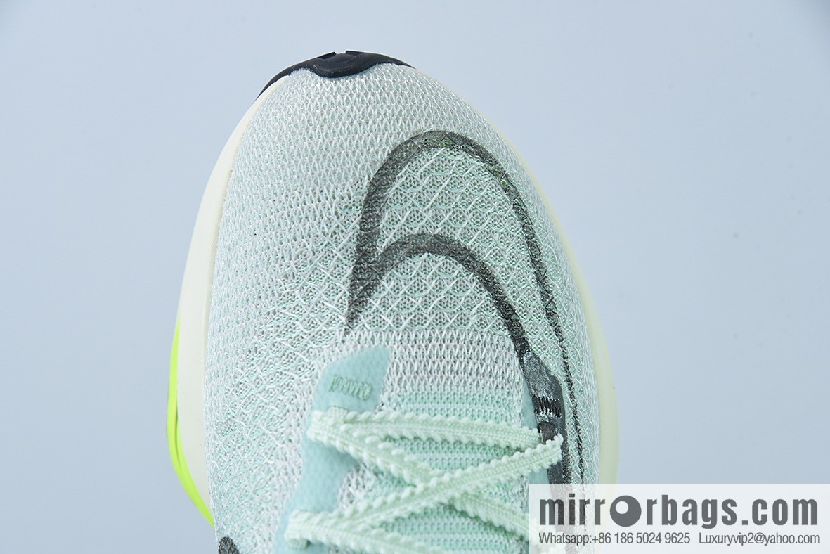 Nike Air Zoom Alphafly NEXT% 2 Proto Marathon 3.0 high performance running shoes/white and green mint green DV9422-300