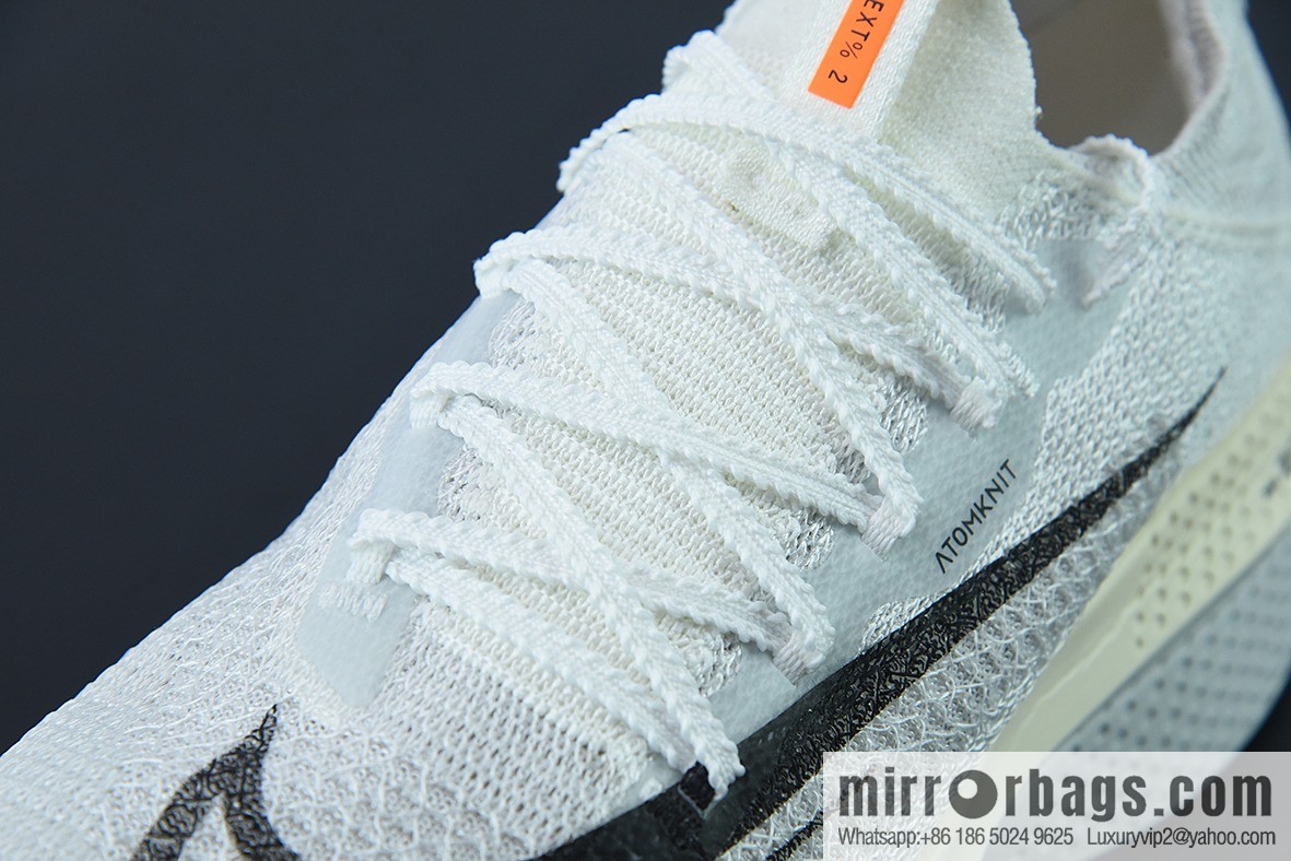 Nike Air Zoom Alphafly NEXT% 2 Proto Marathon 3.0 High Performance Running Shoes/White and Black DJ6206-100