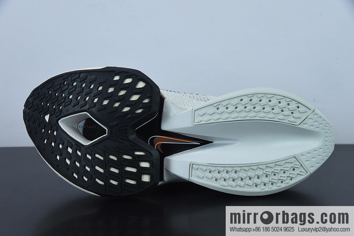 Nike Air Zoom Alphafly NEXT% 2 Proto Marathon 3.0 High Performance Running Shoes/White and Black DJ6206-100