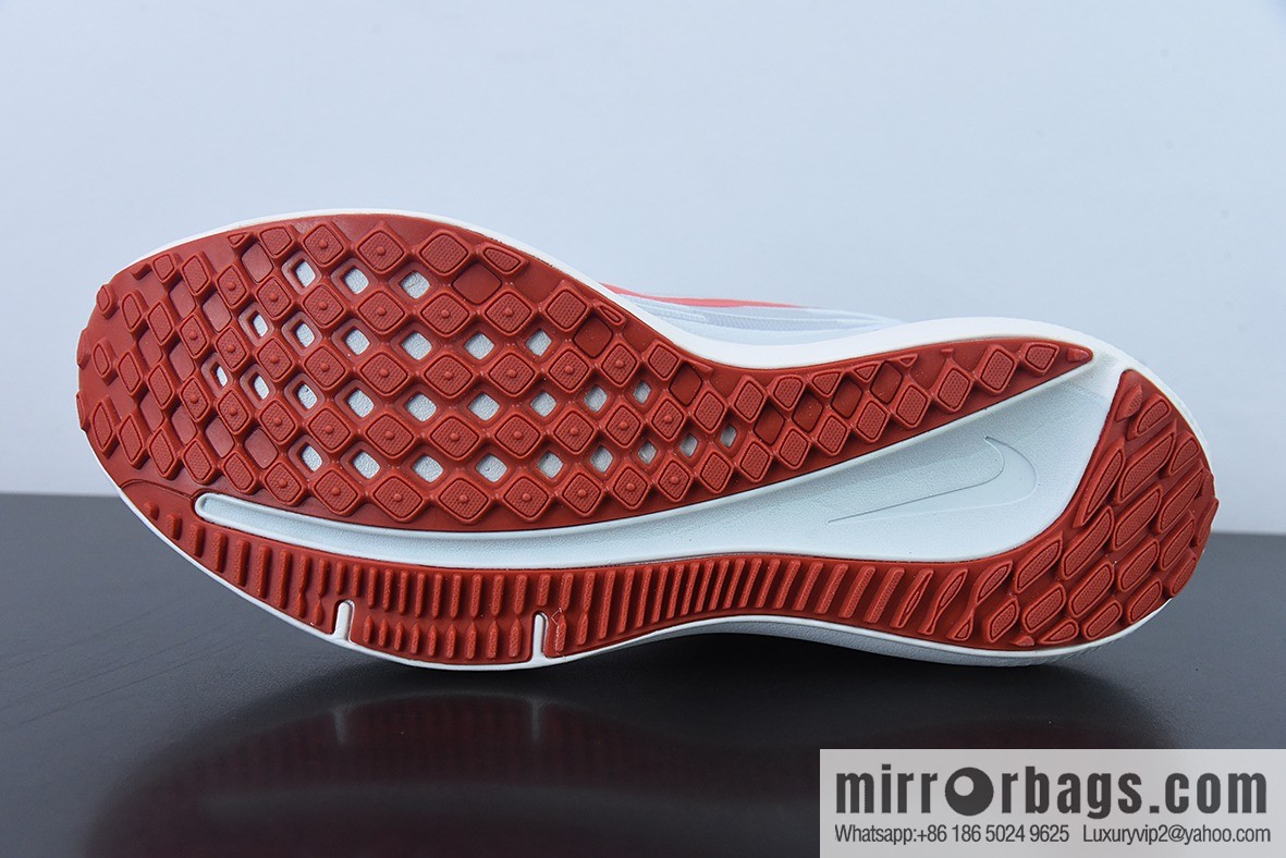 NK Zoom Winflo 9 W9 Ultra Light Mesh Running Shoes, White Blue Orange, Item Number: DD6203-006