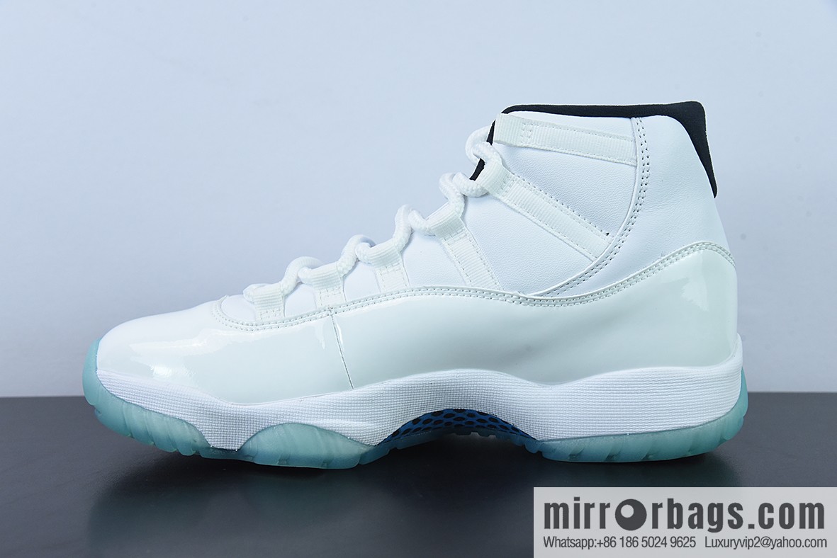 Air Jordan 11 Legend Blue AJ11 Joe 11 Legend Blue High Top, Item Number: 378037-117