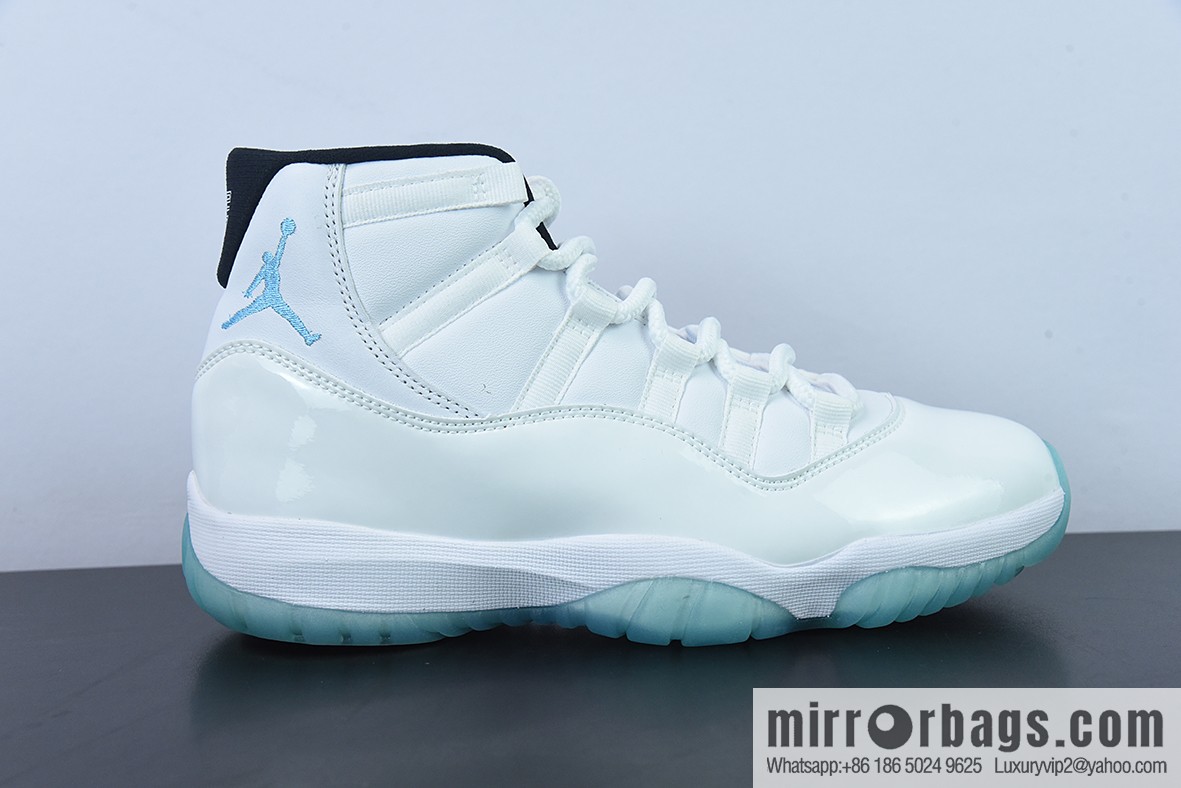 Air Jordan 11 Legend Blue AJ11 Joe 11 Legend Blue High Top, Item Number: 378037-117