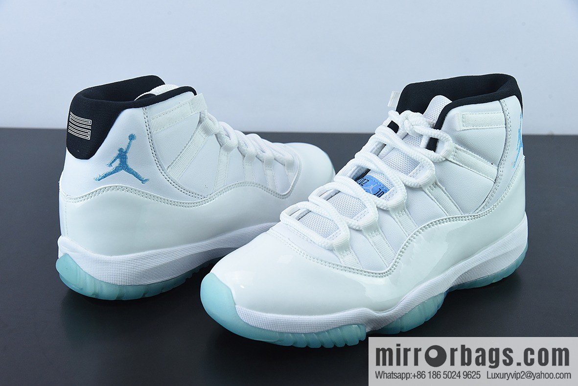 Air Jordan 11 Legend Blue AJ11 Joe 11 Legend Blue High Top, Item Number: 378037-117