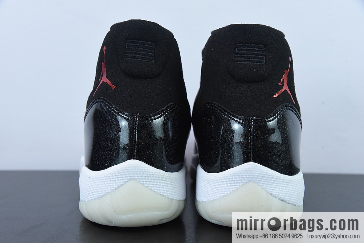 Air Jordan 11 AJ11 Jordan 11 generation high-top basketball shoes/Big Demon King patent leather classic men's High-Top item number: 378037-002