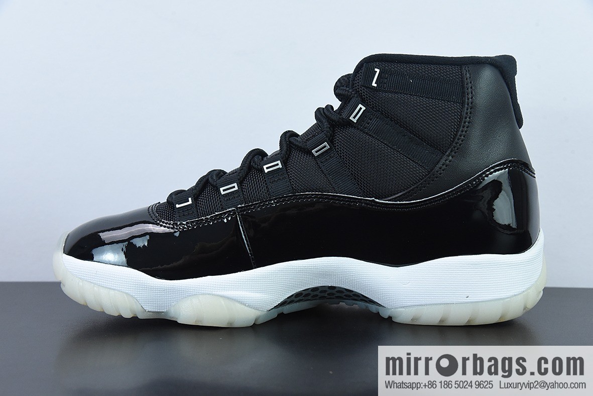 Air Jordan 11 AJ11 Jordan 11th generation high-top basketball shoes/Big Demon 2.0 black silver, item number: 378037-011