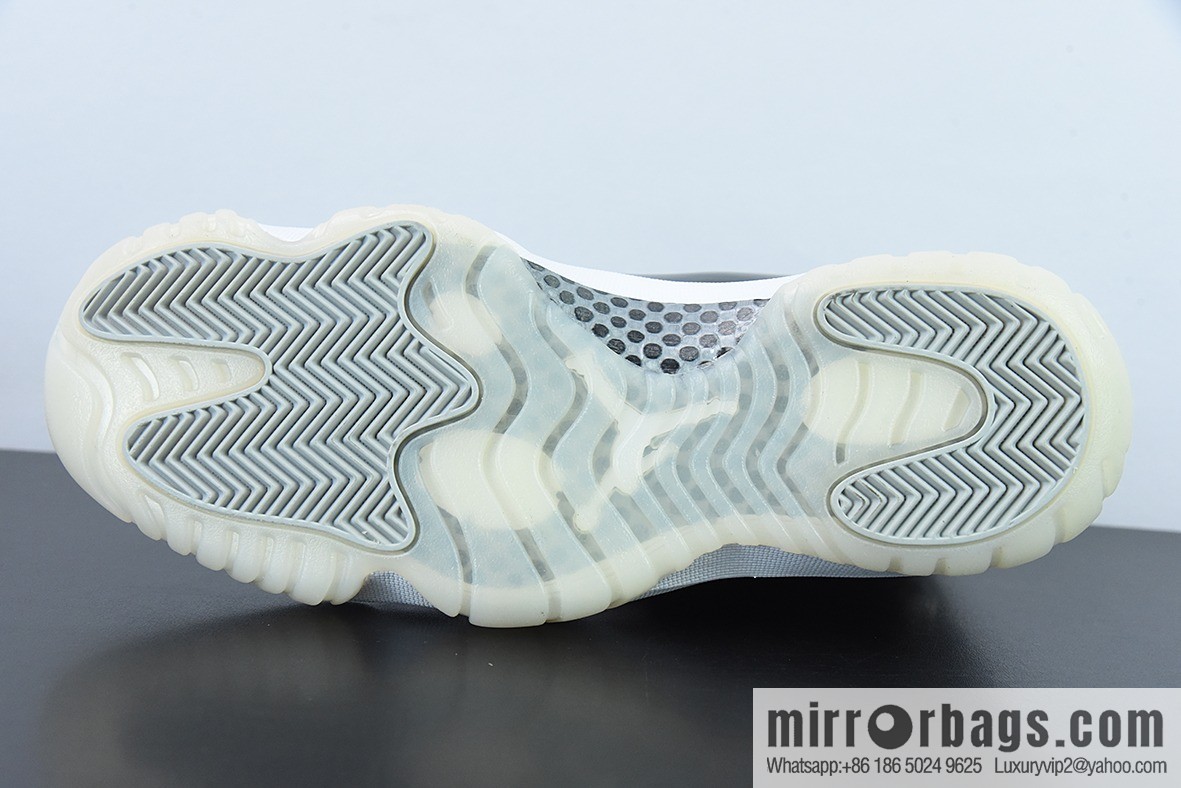 Air Jordan 11 AJ11 Jordan 11th generation high-top basketball shoes/Big Demon 2.0 black silver, item number: 378037-011