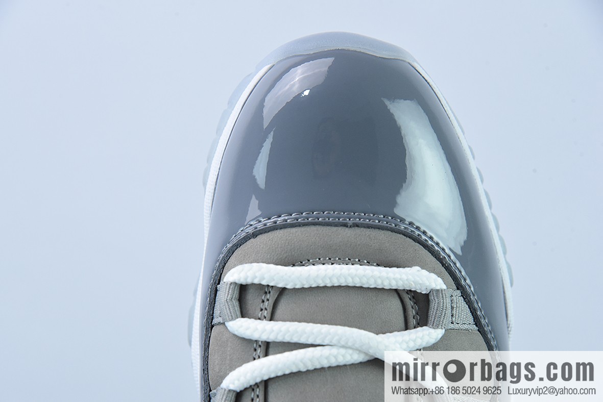 Air Jordan 11 Retro Low-top men's sneakers cool gray, item number: 528895 003
