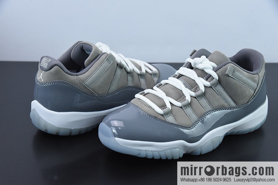 Air Jordan 11 Retro Low-top men's sneakers cool gray, item number: 528895 003