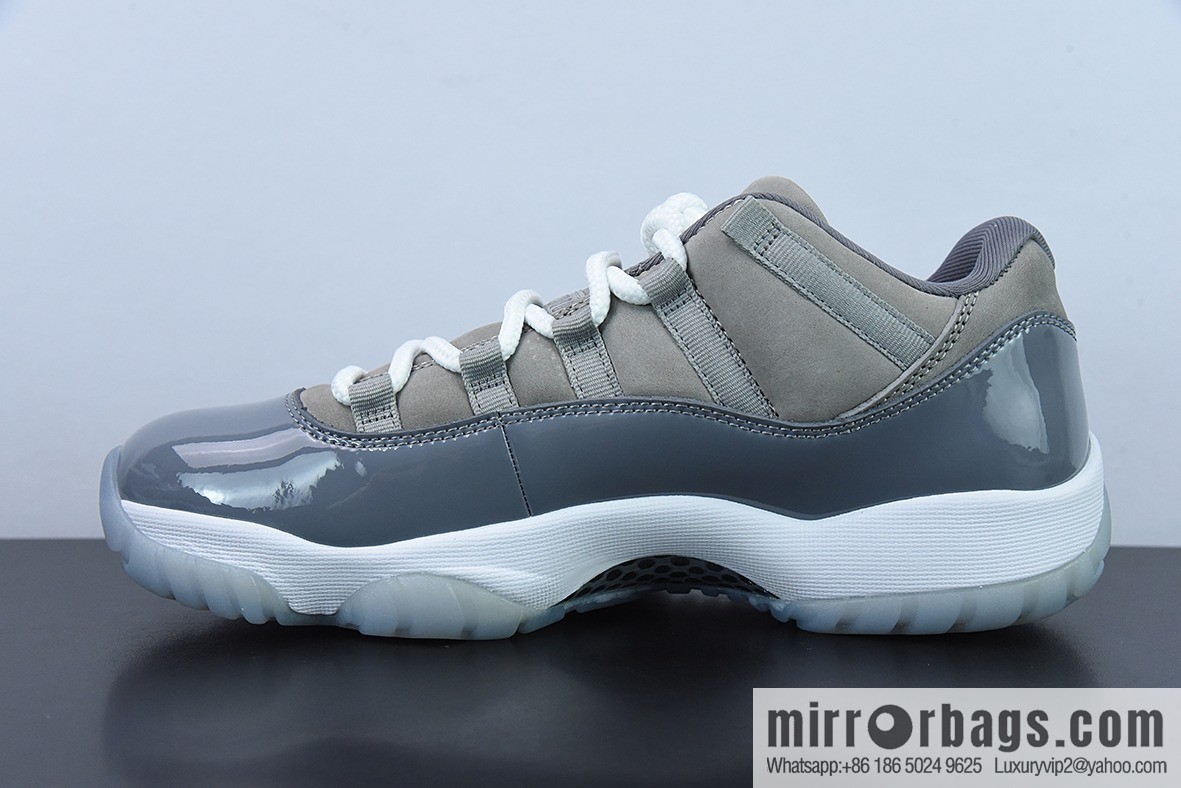 Air Jordan 11 Retro Low-top men's sneakers cool gray, item number: 528895 003