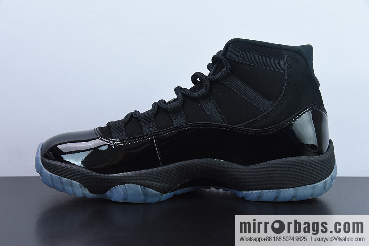 Air Jordan 11 Retro high-top men's basketball shoes, black gamma, item number: 378037-005