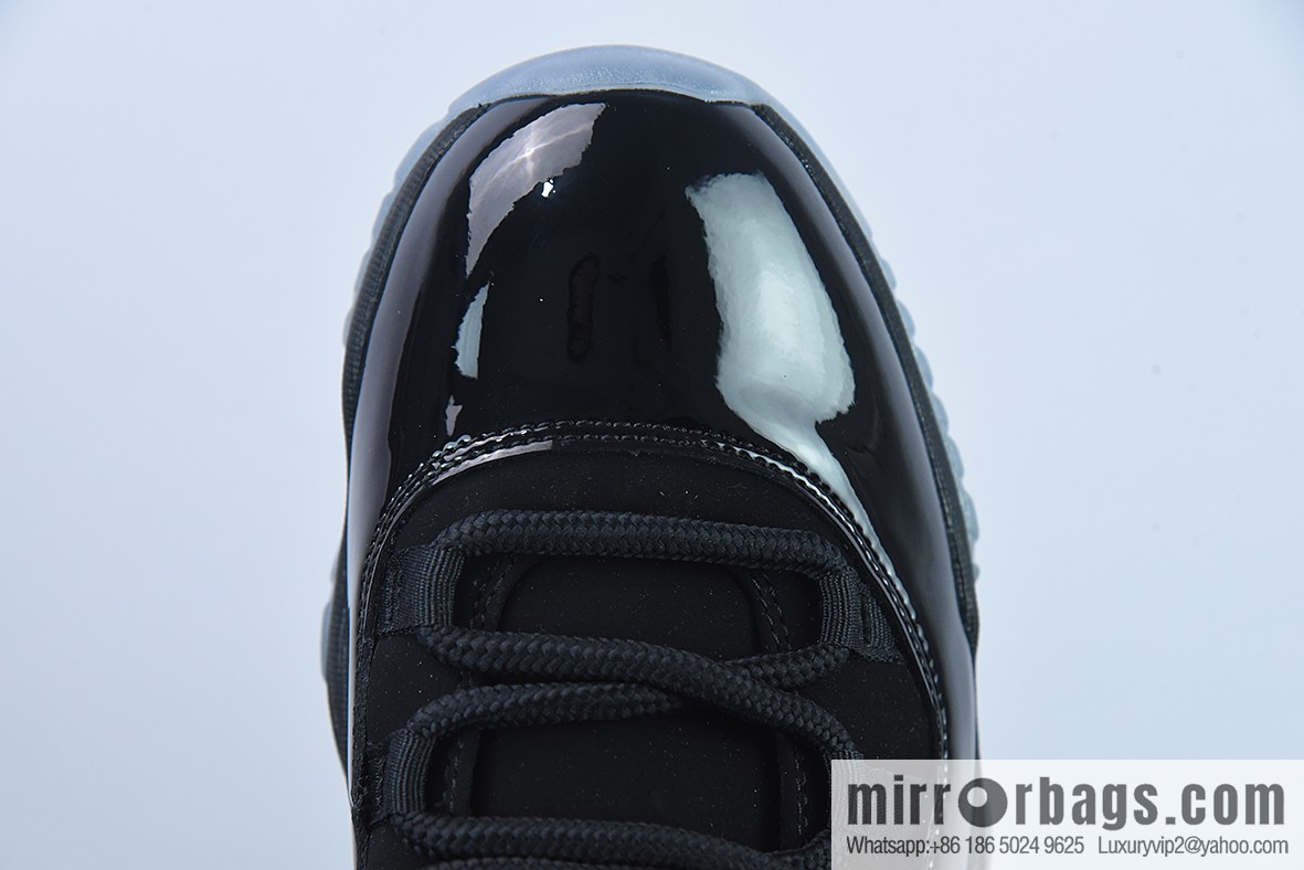 Air Jordan 11 Retro high-top men's basketball shoes, black gamma, item number: 378037-005