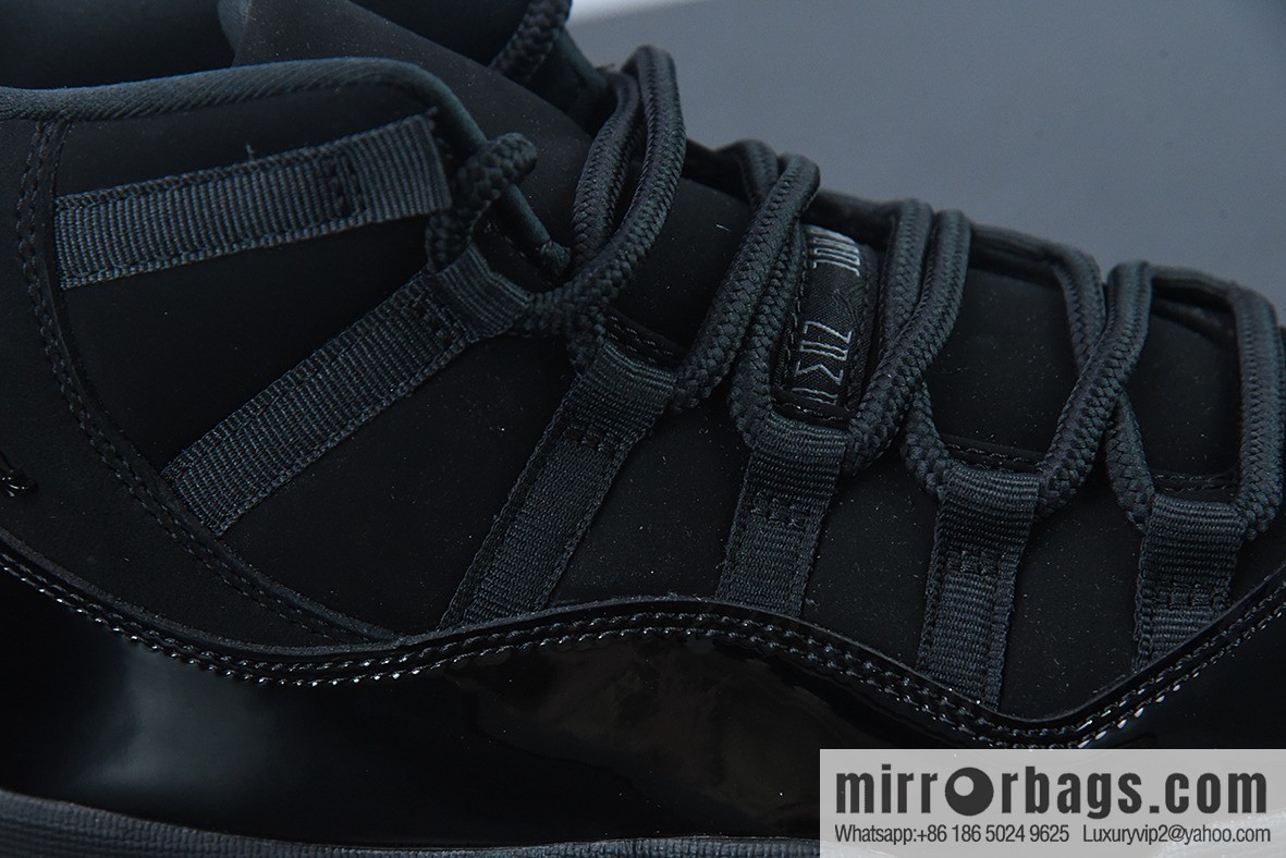 Air Jordan 11 Retro high-top men's basketball shoes, black gamma, item number: 378037-005