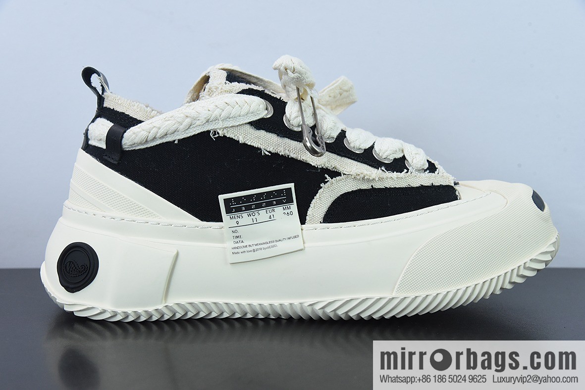 Wu Jianhao XVESSEL G.O.P 2.0 laughs, new casual sneakers/black white edge Unisex sneakers of the same style