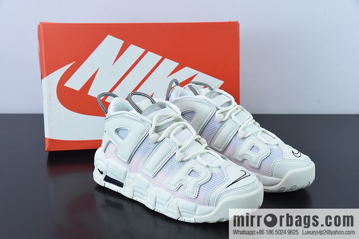 Nk Air More Uptempo 96 QS Pippen Original Series Classic High Street Versatile Leisure Sports Culture Basketball Shoes DQ0514-100