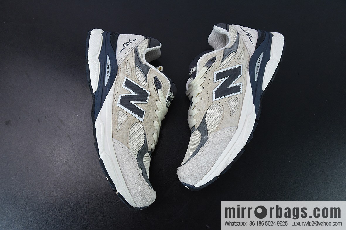 New Balance/new balance New Balance NB990 running shoes, khaki dark blue item number: M990AD3