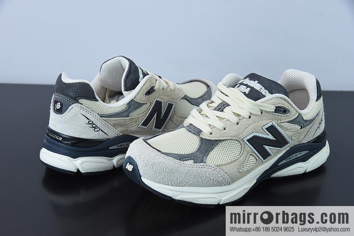 New Balance/new balance New Balance NB990 running shoes, khaki dark blue item number: M990AD3
