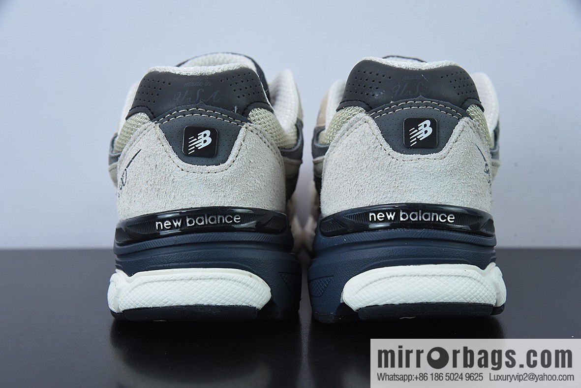 New Balance/new balance New Balance NB990 running shoes, khaki dark blue item number: M990AD3